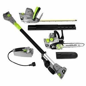 Earthwise CVP41810 4-in-1 corded Multi-Tool 4.5 amp Pole Hedge Trimmer/handheld