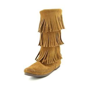 Botas de cuero para mujer Minnetonka
