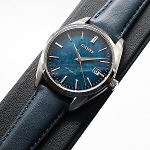Pre-owned Citizen Collection Nb1060-12l Blue Lacquer Dial Mechanical Automatic Men's Watch