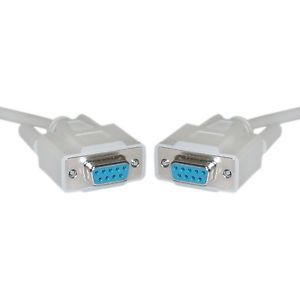 100ft Serial Extension Cable DB9 Male to DB9 Female, RS232 10D1