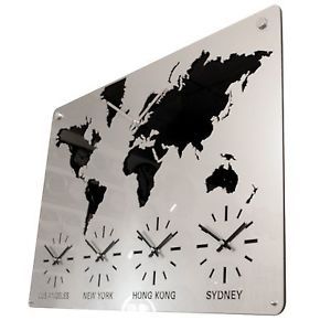 Wall Clocks with Multiple Time Zones