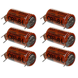 1pcs FOR Fuji CR2/3 6.L 3V battery pack two combination CR2/36. L