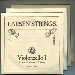Cello strings Larsen ADGC line set Larsen