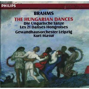 Brahms: The Hungarian Dances (Nos. 1-21) [CD] [*READ* Ex-Lib. DISC-ONLY]