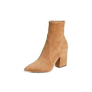 Loeffler Randall Women's Isla Slim Ankle Bootie with Chunky Heel, Braco, 6B