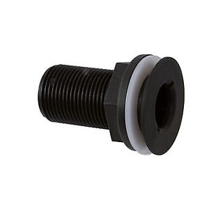 TRUDESIGN Skin Fitting Composite Resin Black Recessed 3/4''