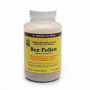 YS Eco Bee Farms Bee Pollen - цельные гранулы с низким содержанием влаги 10 унций гранул