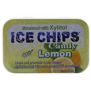 Ice Chips Candy Ice Chips Xylitol Candy Lemon 1.76 oz