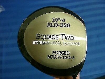 Square Two XLD 350 Driver Golf Club 10 Degree RH Stiff Flex Graphite