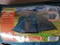 Aldridge 4 man dome tent used once