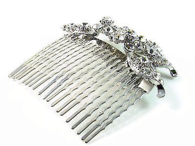 VINTAGE KIRKS FOLLY STAR RHINESTONE HAIR COMB COVER SIGNED  display picture 3