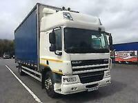 2011 DAF SPACECAB CF65-300 24.5FT CURTAINSIDE BODY