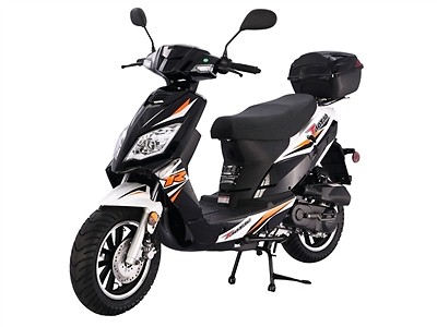 BRAND NEW THUNDER 49cc scooter moped Free trunk, Free Shipping!!!