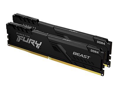 Kingston FURY Beast 32GB DDR4-3200 PC4-25600 KF432C16BBK2/32 non-ECC Memory