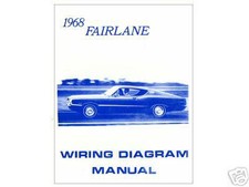 1968 68 FORD FAIRLANE WIRING DIAGRAM MANUAL | eBay