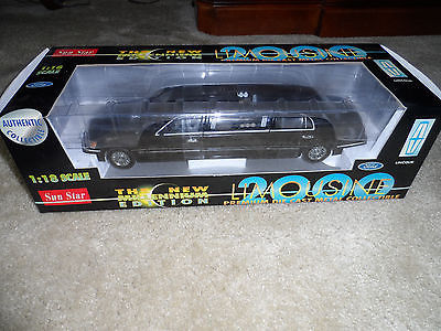 Sunstar Negro Contemporáneo fabricación Diecast coches, camiones y camionetas