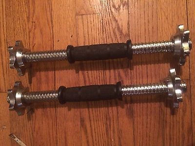 Haltère Vintage Gold's Gym 5 Lb - Fonte - Trou Standard 1" - Poids De Musculation