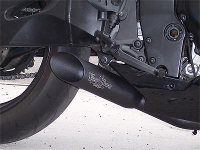 わわ 専用 Voodoo Mini Meg Shorty Slip-On Muffler VMMEZX10K4B for