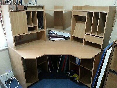 Pc Workstation Professional Looking Computer Desk With Storage