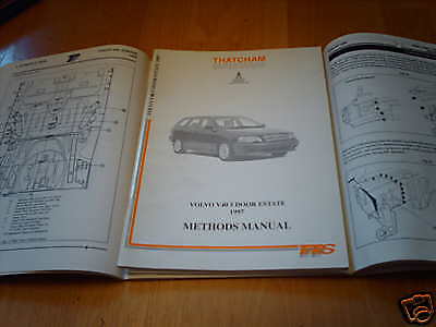 Thatcham Body Repair Manual Volvo V40 estate inc T4 1997 on