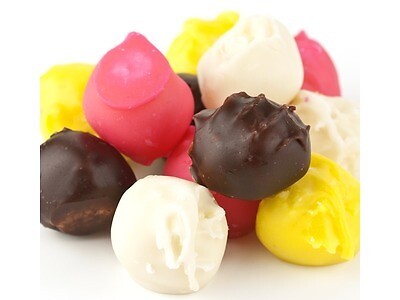 COCONUT BON BONS Assorted Bonbon from Crown Candy - Select Weight