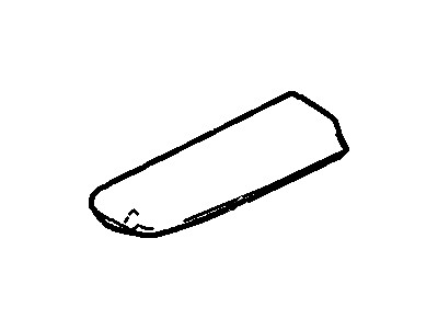 Genuine Ford Handle Seat Back Adjusting 8T4Z-7861737-BA