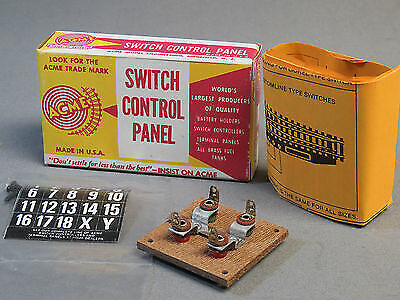Acme 302 Control Switch Panel