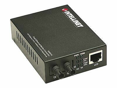 Intellinet Fast Ethernet Medienkonverter 10/100Base-TX Zu 100Base-FX (ST) – Multimode Bis 2 Km
