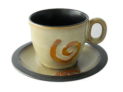 Ceramic Cups and Saucers