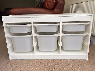 Ikea TROFAST white storage unit with plastic drawers | in Gosport, Hampshire | Gumtree