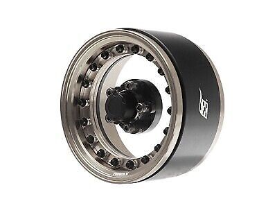 Boom Racing ProBuild  1.9'' CAL 5-Lug Adjustable Offset Beadlock Wheels (2) Clear