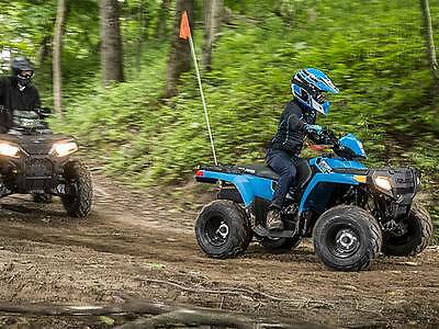 2017 Polaris® Sportsman® 110 EFI Velocity Blue, with 1 available now!