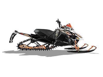 2015 Arctic Cat® XF 8000 High Country White / Orange