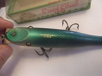 Creek Chub Wee Dee Frog Finish Vintage American Fishing Lure 1936