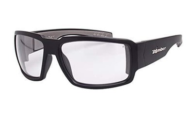 For Men Matte Black Frame With Polycarbonate Clea...