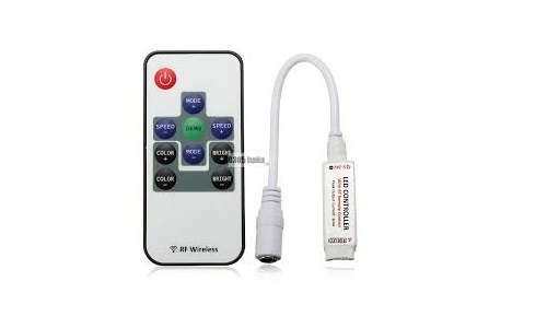 CONTROLLER PER RGB STRIP MINI + RF CONTROLLER 72W