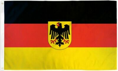 3x5 Germany Flag with Eagle German Banner Deutschland New Indoor Outdoor 100D
