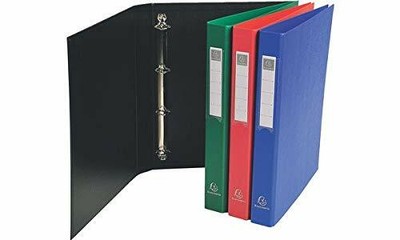 Ringbücher Exacompta Ordner Mappen 4 Ring Mechanik PP DIN A4 mehrfarbig B-WARE