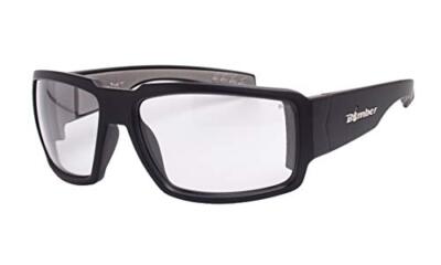 For Men Matte Black Frame With Polycarbonate Clear Safety L