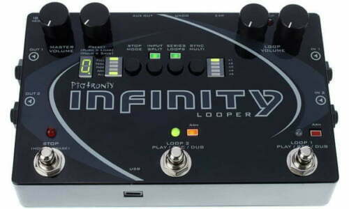 Pigtronix Infinity Looper Effects Pedal w/Remote Switch
