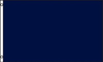 New Plain Navy Blue Flag Super Poly 3x5 Flag Banner Solid Color 150 Denier