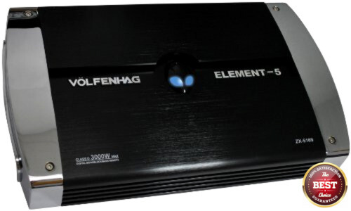 Old School German Volfenhag ZX-7140 2-Channel Turbo-Fan Car Amp
