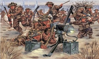 Italeri WWII British Infantry 1-72 556056