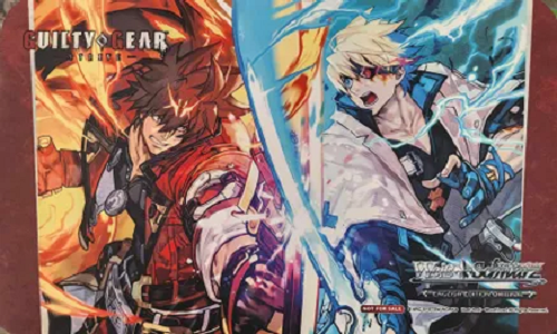 Официальный игровой коврик - Guilty Gear от Weiss Schwarz Bushiroad