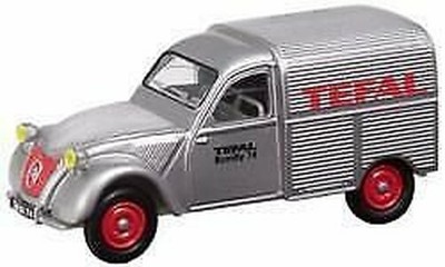 Citroen 2CV Fourgonette Tefal Eligor Silver 1:43