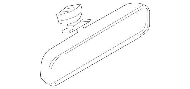 2013-2015 Mazda CX-9 OEM Interior Rear View Mirror TG18-69-220