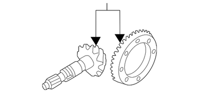 Genuine Mitsubishi Pinion Gear 3505A168