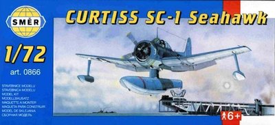 CURTISS SC-1 SEAHAWK U.S. NAVY MARKINGS866 1/72 SMER