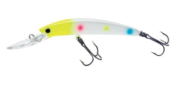 Приманка YO-ZURI Crystal Minnow DD Walleye Crankbait, 3/8 унции Wonderbread Color — НОВИНКА