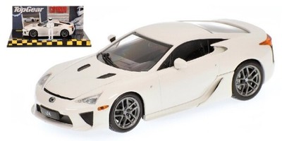 Lexus lfa 2010 white top gear 1/43 modellismo